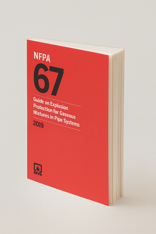 2019 NFPA 67 Guide on Explosion Protection for Gaseous Mixtures in Pipe Systems