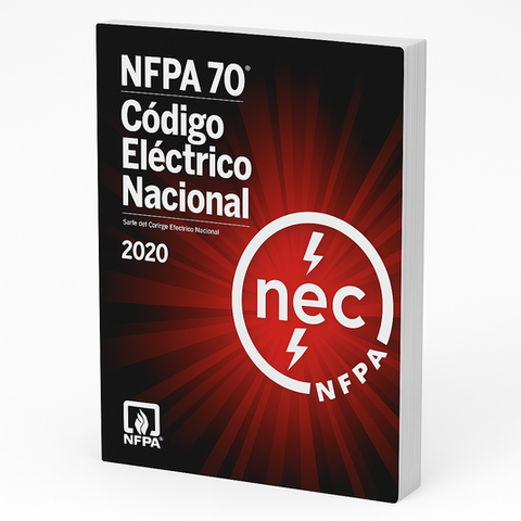 2020 NFPA 70 National Electrical Code Book Español