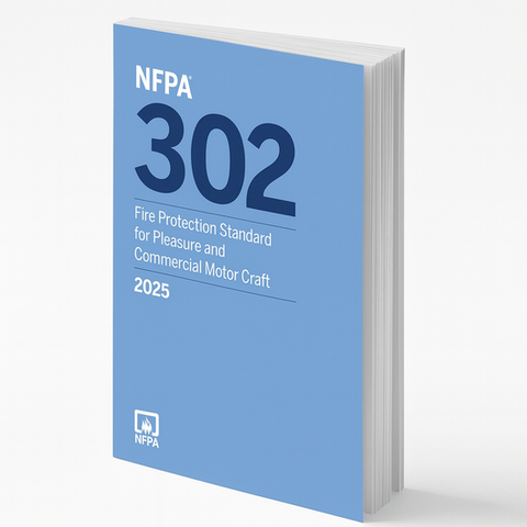 2025 NFPA 302 Fire Protection Standard for Pleasure and Commercial Motor Craft