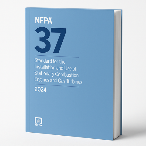 2024 NFPA 37 Standard for the Installation and Use of Stationary Combustion Engines and Gas Turbines