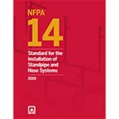 2019 NFPA 14 Standard for the Installation of Standpipe and Hose Systems