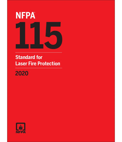 2020 NFPA 115 Standard for Laser Fire Protection