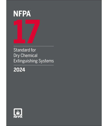 NFPA 17 2024 Standard for Dry Chemical Extinguishing Systems
