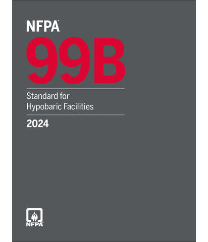 2024 NFPA 99B Standard for Hypobaric Facilities