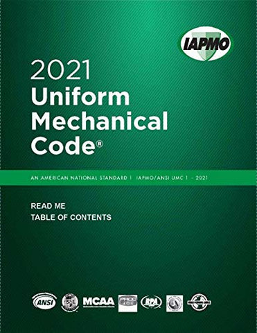 2021 Uniform Mechanical Code Softcover