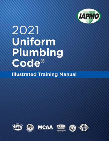 2021 Uniform Plumbing Code Training Manual