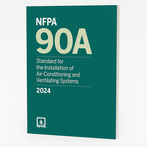 2024 NFPA 90A Standard for the Installation of Air-Conditioning and Ventilating Systems