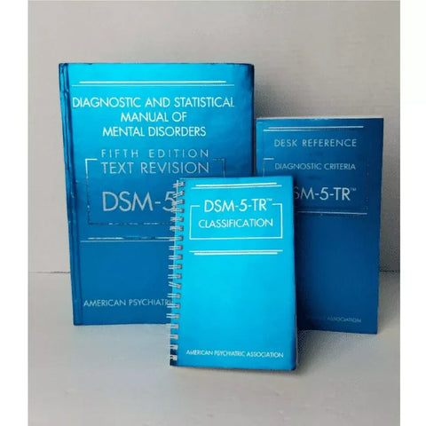 DSM 5 TR Hardcover & Desk Reference & Classification Spiral bound Combo Pack 978-0890425831 978-0890425756 978-0890425794