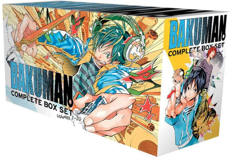 Bakuman Complete Box Set: Volumes 1 - 20 Tsugumi Ohba (Author), Takeshi Obata (Artist) ISBN: 9781421560731 - Pcplbooks